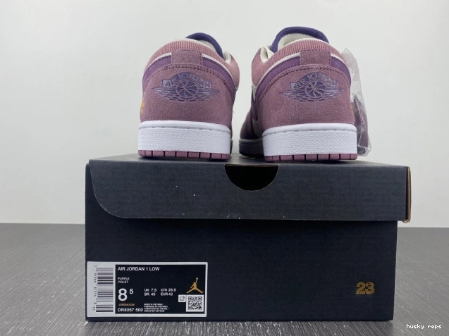 Cheap Husky Unity DR8057-500 Low Air Jordan 1 (W) 0703